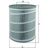 MAHLE ORIGINAL Luftfilter LX 3480