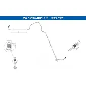 Ate Bremsschlauch 24.1294-0017.3