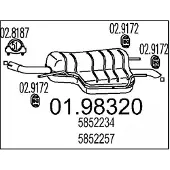 MTS Endschalldämpfer 01.98320