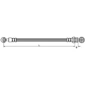 METZGER Bremsschlauch 4111030
