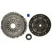 SACHS Kupplungssatz Kupplung für AUDI 80 Limousine (8C2, B4) 3000 181 001