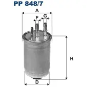 FILTRON Kraftstofffilter PP 848/7