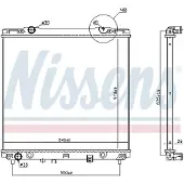 Nissens Kühler, Motorkühlung 66773