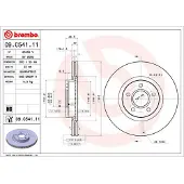 Brembo Bremsscheibe 09.C541.11, 1 Stück