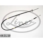 Linex Handbremsseil 44.01.59 Rechts für TOYOTA CAMRY (V2) 1705/1365mm