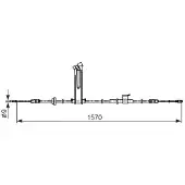 Bosch Seilzug, Feststellbremse 1 987 482 833