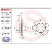 Brembo Bremsscheibe XTRA LINE - Xtra 09.3090.1X