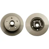 TRW Bremsscheibe DF2587 vorne, voll, 1 Stück