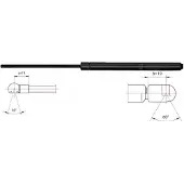METZGER 2110487 Gasfeder Heckklappendämpfer für AUDI Q7 (4LB) 498mm