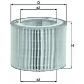 MAHLE ORIGINAL Knecht Luftfilter LX 3009