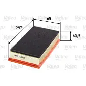 Valeo Luftfilter 585111 für Alfa Romeo 147 GT