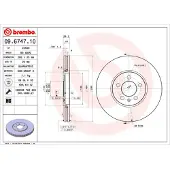 Brembo Bremsscheibe PRIME LINE 09.6747.10