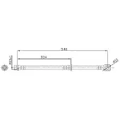 METZGER Bremsschlauch 4110918