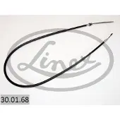 Linex Handbremsseil 30.01.68 Rechts für NISSAN MICRA III (K12) 1540/1330mm