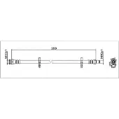 METZGER Bremsschlauch GREENPARTS 4112051