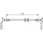 Bosch Bremsschlauch 1 987 481 A51