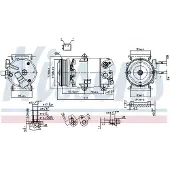 Nissens Klimakompressor 890588