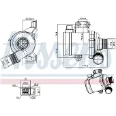 Nissens Wasserpumpe ** FIRST FIT ** 832142
