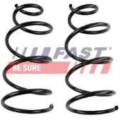 Fast Sports Nutrition 2x Federn Fahrwerksfedern Vorne für FIAT CINQUECENTO (170) FT12237K