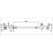 METZGER Bremsschlauch 4111567