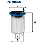 FILTRON Kraftstofffilter PE 982/5