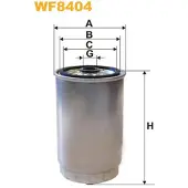 WIX FILTERS Kraftstofffilter WF8404