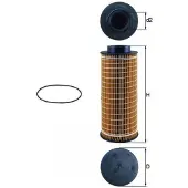 MAHLE ORIGINAL Ölfilter OX 376D