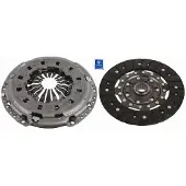 SACHS Kupplungssatz Kupplung passend für MERCEDES-BENZ B-Klasse (W246, W242) 3000 951 696