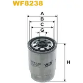 WIX FILTERS Kraftstofffilter WF8238