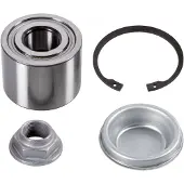 SWAG Radlagersatz Hinten Links Hinten Rechts passend für PEUGEOT 307 CC (3B) Schrägkugellager 60mm 62 94 6609