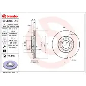 Brembo Bremsscheibe 09.8483.11