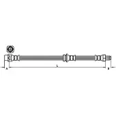 METZGER Bremsschlauch 4111098