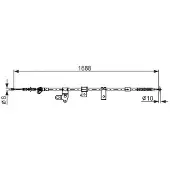 Bosch Seilzug, Feststellbremse 1 987 482 306