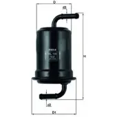 MAHLE ORIGINAL Kraftstofffilter MAHLE KL 159