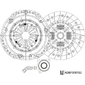 Blue Print Kupplungssatz Kupplung für FORD Transit Mk6 Kasten (V347, V348, FA) ADBP300152