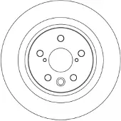 TRW Bremsscheibe DF3978, 1 Stück