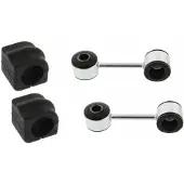 MAPCO 53798 Stabilisatorlager Reparatursatz für VW Transporter IV Bus (70B, 70C, 7DB, 7DK, 70J, 70K, 7DC, 7DJ) Vorne 23mm Gummilager