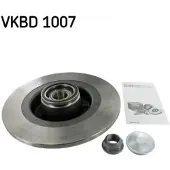 Skf Bremsscheibe VKBD 1007 hinten, voll, 1 Stück