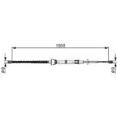 Bosch Seilzug, Feststellbremse 1 987 482 266
