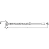METZGER Bremsschlauch 4111049