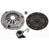 SACHS Kupplungssatz Kupplung für RENAULT Clio IV Schrägheck (BH) 3000 990 586