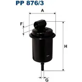 FILTRON Kraftstofffilter PP 876/3 für HYUNDAI ATOS (MX) Leitungsfilter
