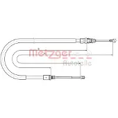 METZGER Seilzug, Feststellbremse [Hersteller-Nr. 10.6224] für Peugeot