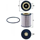 MAHLE ORIGINAL Knecht Kraftstofffilter KX 267D