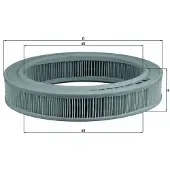 MAHLE ORIGINAL Luftfilter [Hersteller-Nr. LX203] für Bedford, Vauxhall, Pontiac, Opel, Ranger