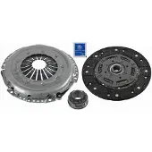 SACHS Kupplungssatz Kupplung für AUDI A4 Avant (8ED, B7) 3000 951 055