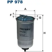 FILTRON Kraftstofffilter PP 978