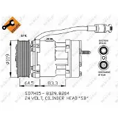 NRF Klimakompressor 32751