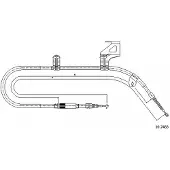 METZGER Handbremsseil Seilzug Feststellbremse für VW PASSAT Variant (3B6) Hinten Rechts 10.7483