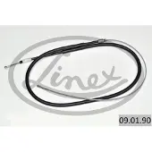 Linex Handbremsseil 09.01.90 Rechts Links für CITROËN C5 III Kombi (RW) 2268mm